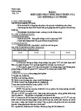 Giáo án Công nghệ Lớp 10 - Tiết 15 đến 19
